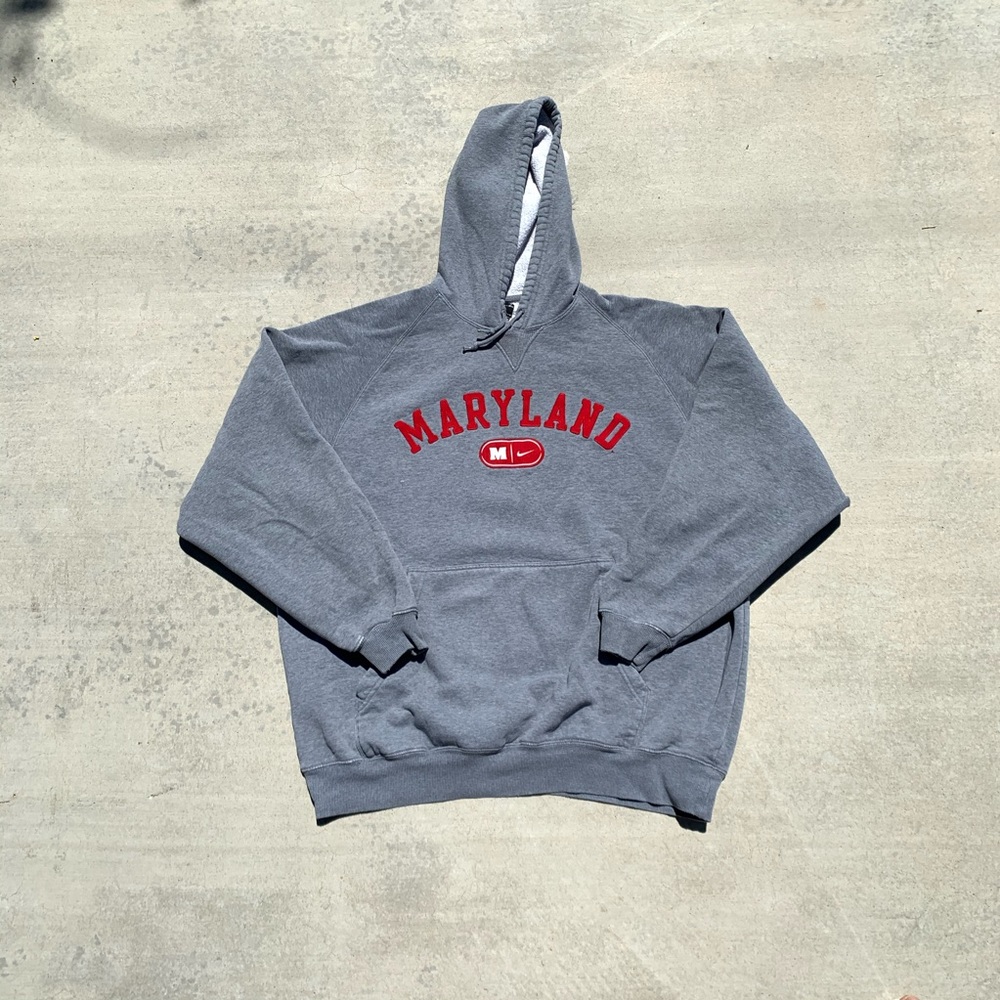 VINTAGE Y2K NIKE TEAM HOODIE “Maryland”